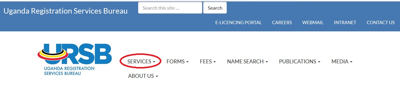 Online Business Name Search : URSB Uganda Registration Services Bureau