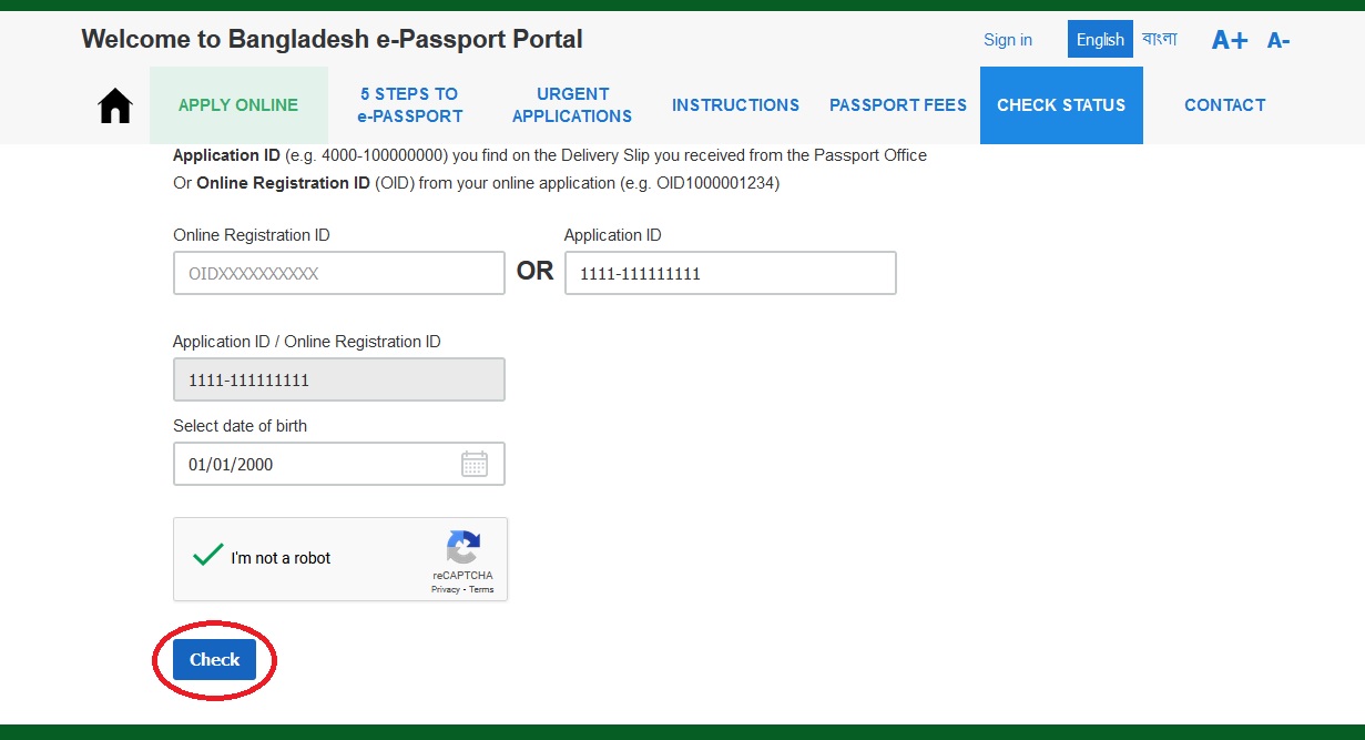 bangladesh travel passport validity